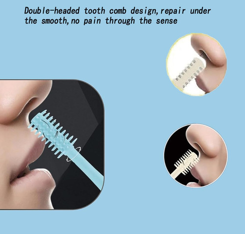 Cortador De Pelo Nasal 2 En 1, Recortador Manual De Vello De