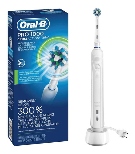 Cepillo Electrico Oral B White Pro 1000 Braun A Pedido! 