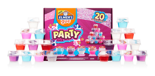 Set Para Hacer Slime Party Por Elmer's 20 Complementos