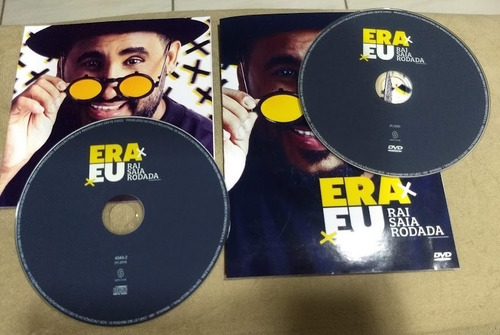 Cd E Dvd Rai Saia Rodada Era Eu Capa Papelão + Frete Grátis