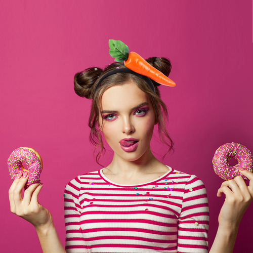 Bonita Diadema De Zanahoria Para Niños, Disfraz De Fiesta De