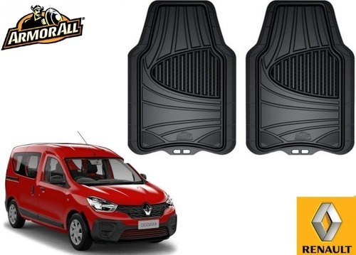 Par Tapetes Negros Uso Rudo Renault Kangoo 2019 Armor All