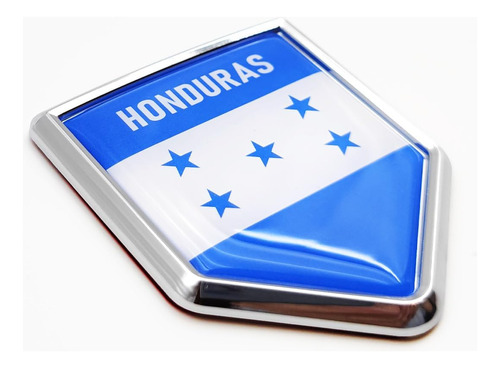 Overdecor Calcomanía De La Bandera De Honduras, Emblema Crom