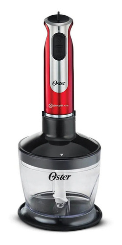 Imagen 7 de 11 de Mixer Oster Quadriblade High Power 2801 FPSTHB2801 rojo 220V 800W