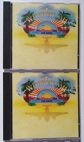 Cd Wishbone Ash - Live Dates (2 Cd's) Importado S/luva/raro (Usado)