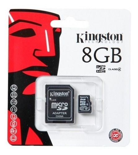 Memoria Kingston Micro Sd 8gb Tarjeta Memory Usb