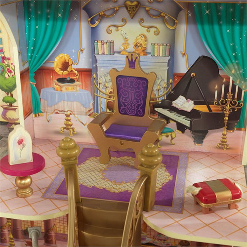 Disney Belle Enchanted Dollhouse - Casa De Bella Y La Bestia