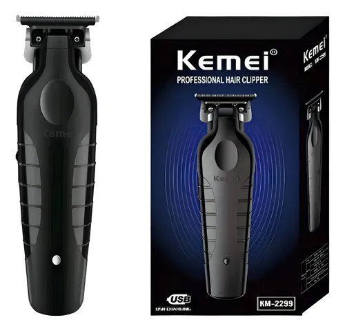 Cortadora De Cabello Kemei Km-2299 Color Negro