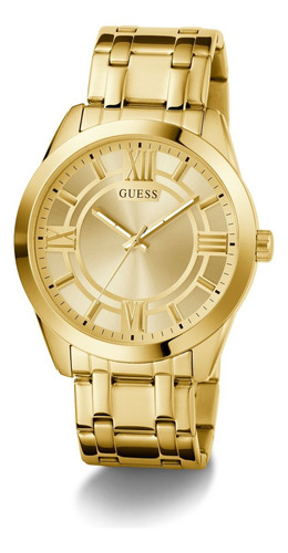 Reloj Acero Inoxidable Guess Elliot Dorado Hombre