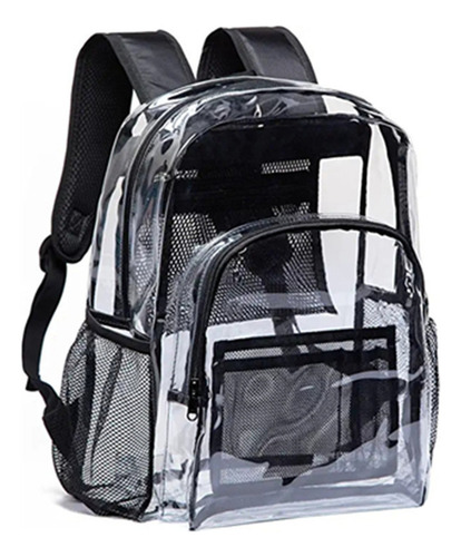 Mochila Transparente E Con Gran Capacidad Para Hombres Y 100