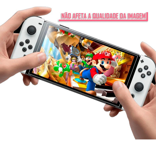 Película Anti-risco Para Display Para Nintendo Switch Oled
