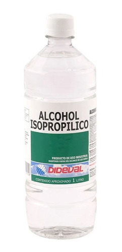 Alcohol Isopropilico Dideval 1 Litro