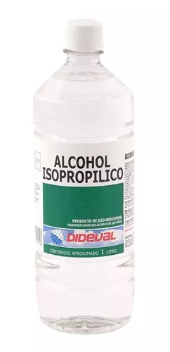 Alcohol isopropílico 1 litro Dideval