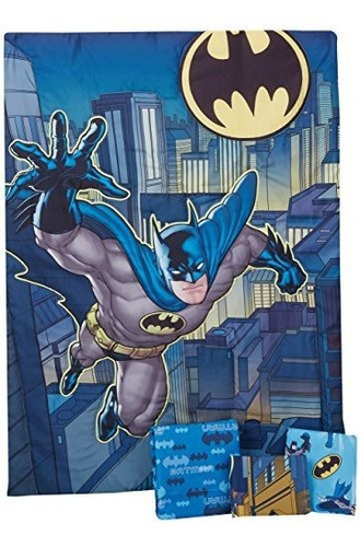 Juego De Cama Para Niños Pequeños Batman De 4 Piezas