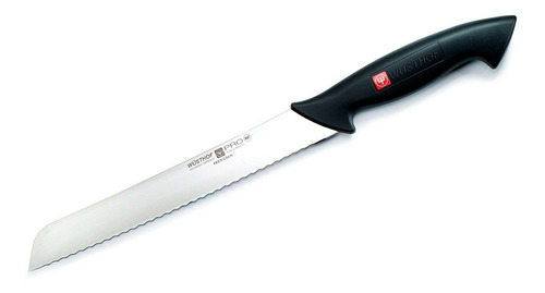 Cuchillo Para Pan 23 Cm Wusthof Color Negro