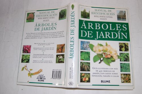 Libro Manual De Identificación De Árboles De Jardín De Royal