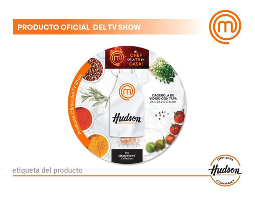 Imagen 4 de 10 de Cacerola Con Tapa Vidrio Templado Hudson 26 X 23,2 X 10,5 Cm