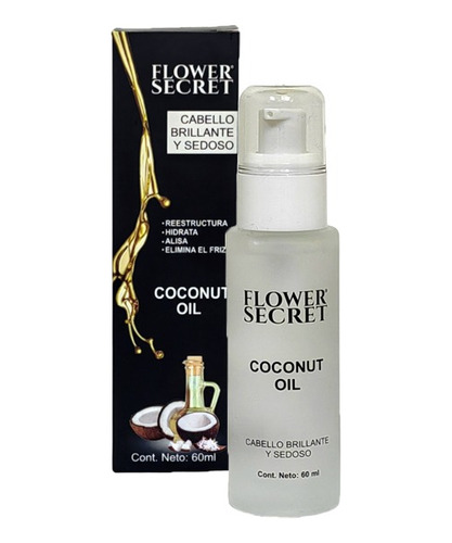 Aceite Capilar Argan/coco 60ml Flower Secret 