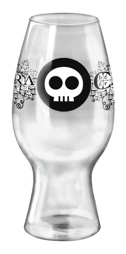 Vaso Calavera De Vidrio