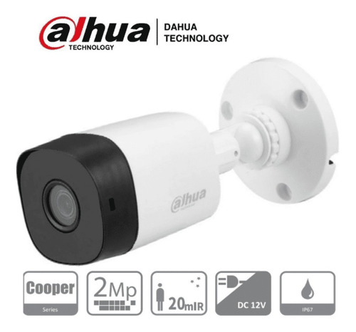 Camara Seguridad Bullet 1080p 2mp 100º 2.8mm Hdcvi Ir Dahua