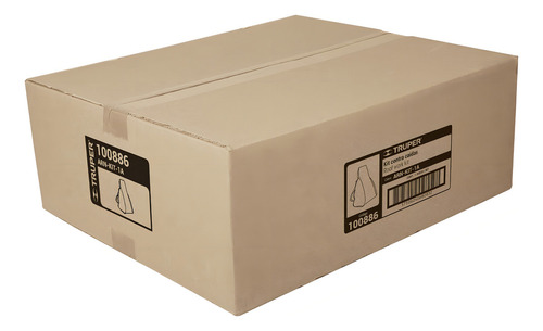 Kit Contra Caidas 4 Piezas Con Certificacion Truper 100886 Color Naranja Talla 40