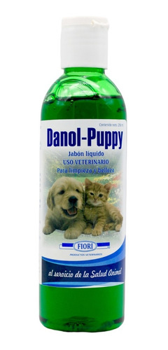 Danol Puppy Shampoo Jabon Liquido Para Perros Fiori 250 Ml