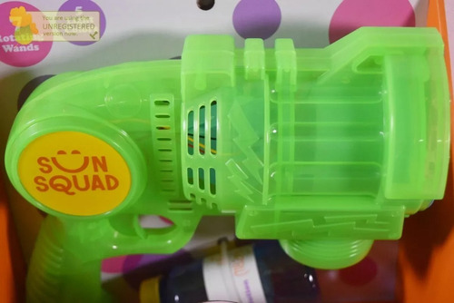 Pistola De Burbujas Thunder Bubble Blaster