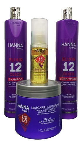 Hanna Caball Elixir 12 Oleos Kit 3 400ml 