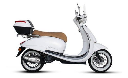Imagen 19 de 25 de Moto Scooter Beta Tempo 150 Deluxe Vintage Blanca Patentada