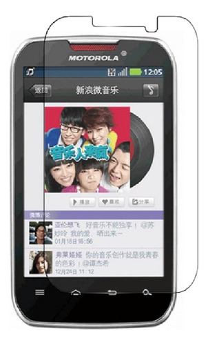 Film No Templado Para Celular Motorola Motosmart Mix Xt550