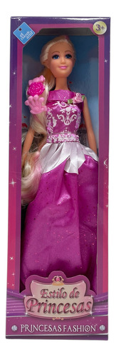 Muñeca Princesa Fashion El Duende Azul 30 Cm