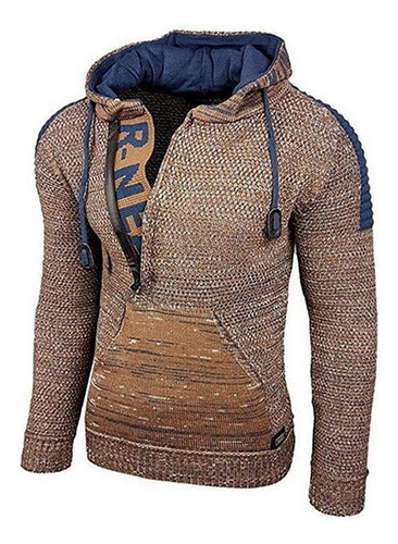 Suéter En Forma De P Coat Para Hombre, A La Moda, Otoño-invi