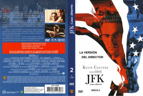 Jfk - Kevin Costner - Oliver Stone - (2 Dvds)