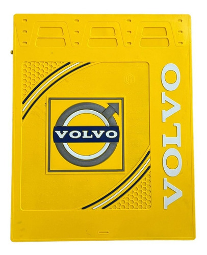 Loderas Camion Volvo Letrero Amarillo  24x30 Pulgadas (par)