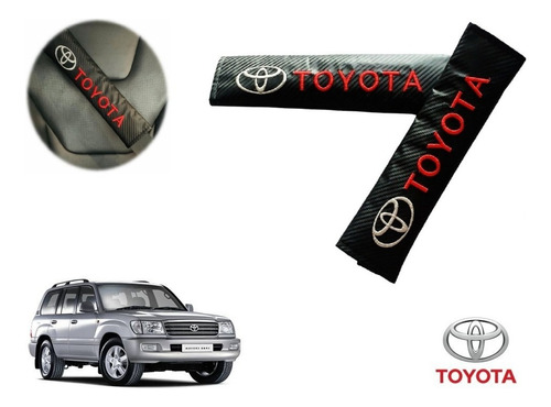 Par Almohadillas Cubre Cinturon Toyota Land Cruiser 2002