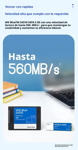 Ssd Sata Interno Western Digital Wd Blue De 1 Tb 1 Tb | MercadoLivre