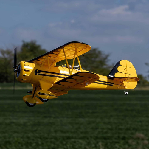 E-flite Rc Airplane Umx Waco Amarillo Bnf Transmisor Bási...