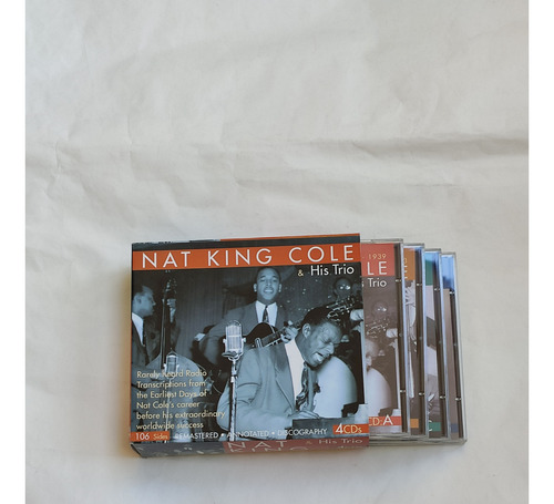 Set 4 Cds Nat King Cole & His Trio Radio Sessions 106 Sides