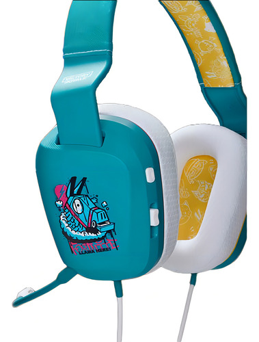 Auriculares Power A Para Switch Macrotec Color Mario Kart Rivals
