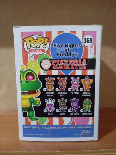 Funko Pop! Five Night At Freddys! Happy Frog Pizza Simulator (Usado)
