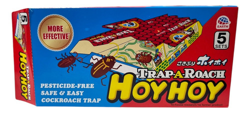 Trampa Para Cucarachas Sin Pesticida Incluye 5 Sets