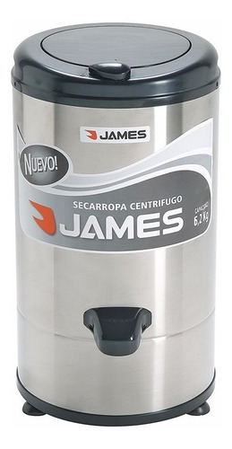 Centrifuga Secarropa James Inox 6,2kg 2800 Rmp Yanett