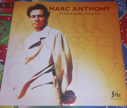 Vinilo Excelente Estado, Marc Anthony Todo A Su Tiempo Salsa