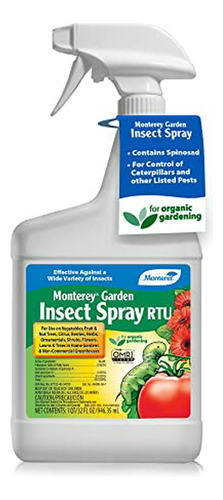 Insecticida Para Jardín, Listo Para Usar 32 Oz