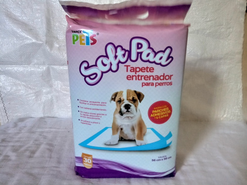 Tapete Entrenador Absorbente Para Perro Soft Pads 30 Pzas