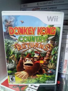 Juego Para Nintendo Wii Donkey Kong Country Returns Wiiu