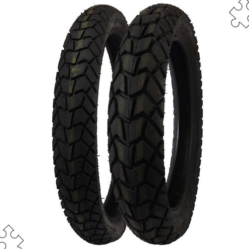 Par Pneu Moto Maggion Trail Viper 120/80-18 90/90-21 Xre Xtz