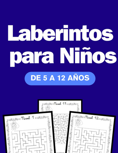 Libro: Del Laberinto Para Niños 5-12 Años  35pgs, En Español