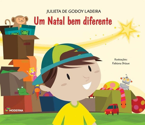 Um Natal Bem Diferente - 03ed, De Ladeira, Julieta De Godoy. Editora Moderna Em Português