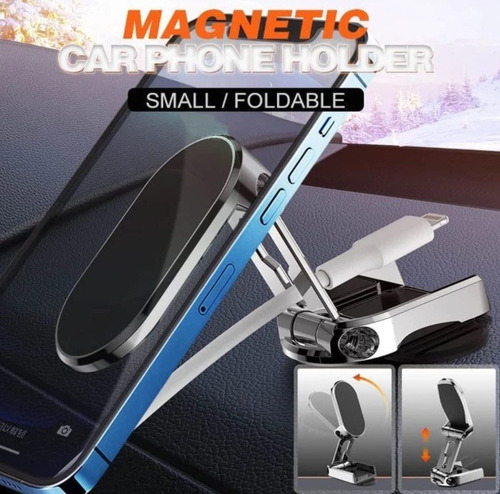 M Soporte Magnético Plegable For Teléfono De Coche
